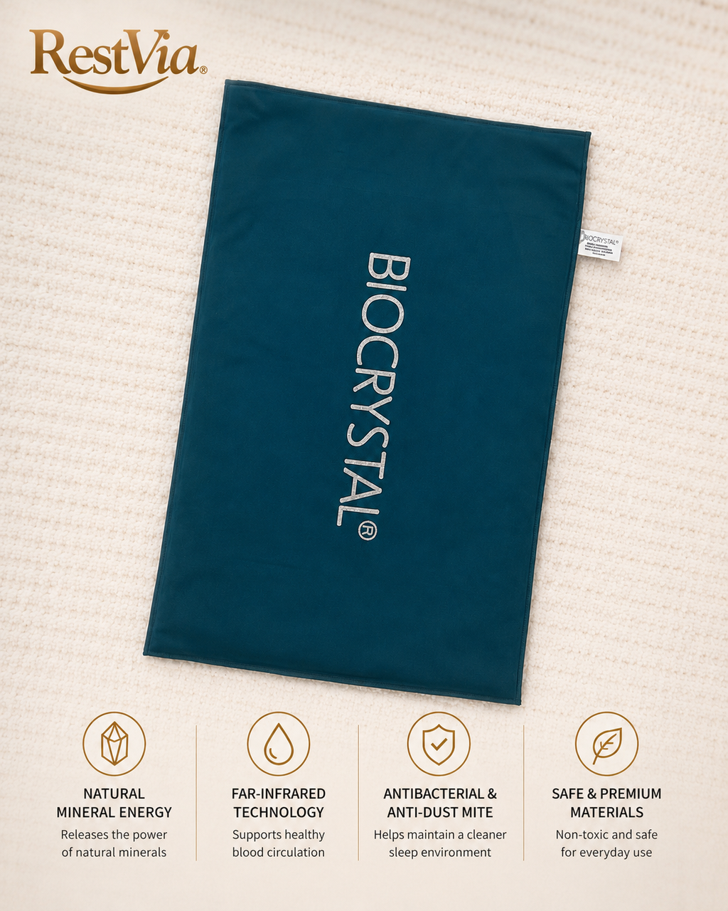 Biocrystal pad-Powered by European BioCrystal® Technology