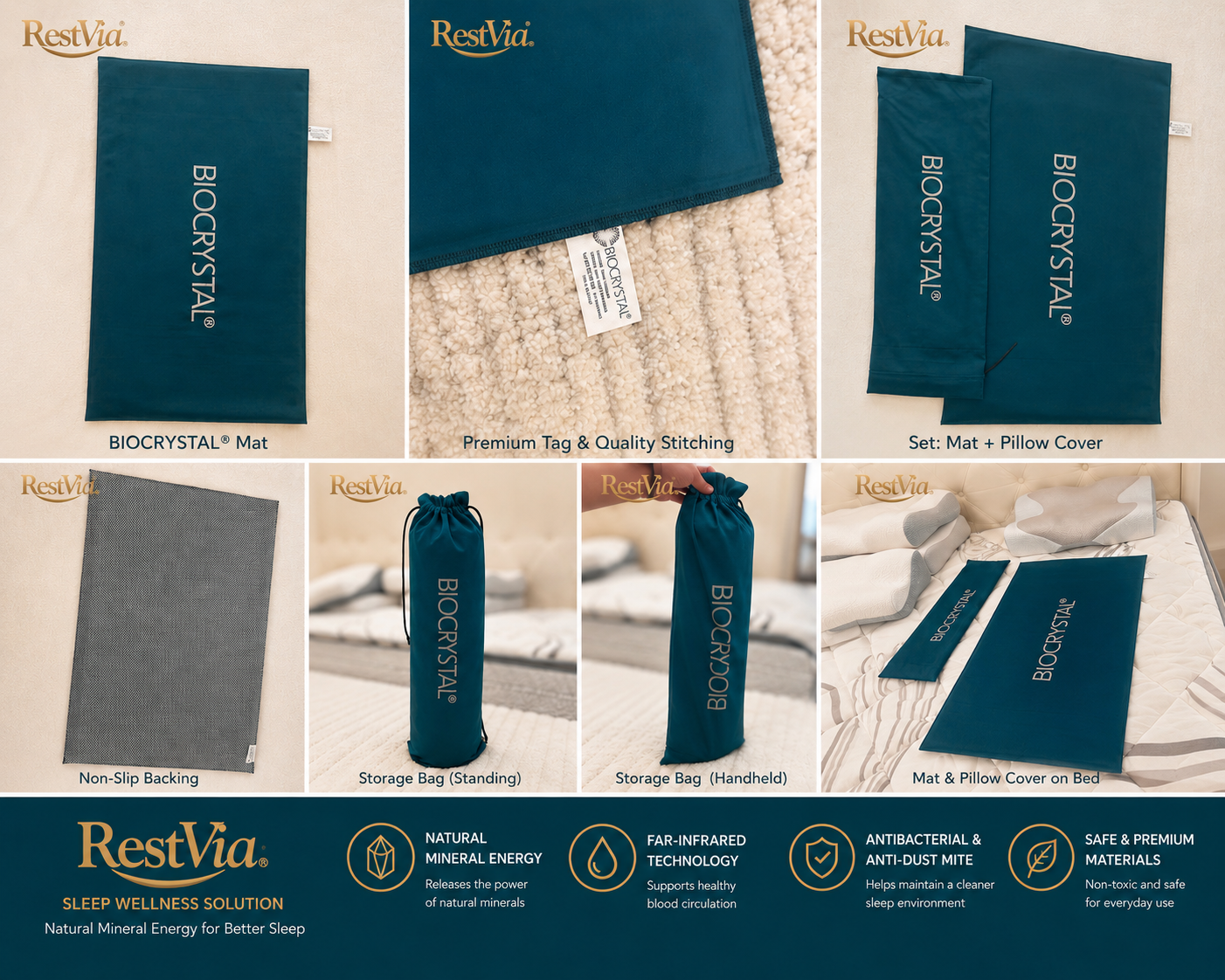 Biocrystal pad-Powered by European BioCrystal® Technology